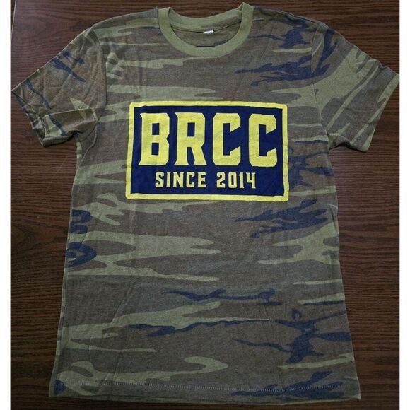 BRCC "Since 2014" Camo Graphic T-Shirt Medium - Picture 1 of 3